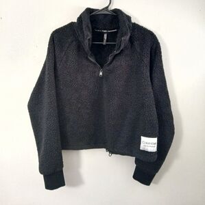 Calvin Klein Black Sherpa Jacket